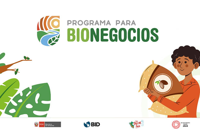 Minam: Programa para Bionegocios incorpora a Amazonas, Ayacucho, Cusco, Huánuco y Ucayali